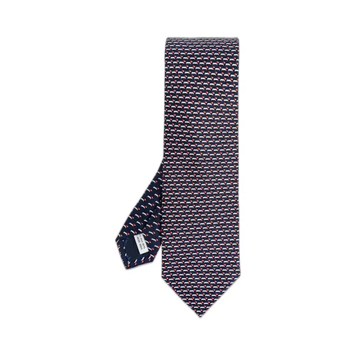 Ferragamo Dachshund Print Tie