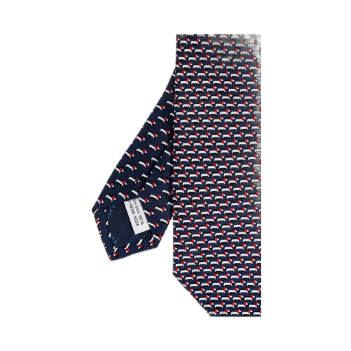 Ferragamo Dachshund Print Tie