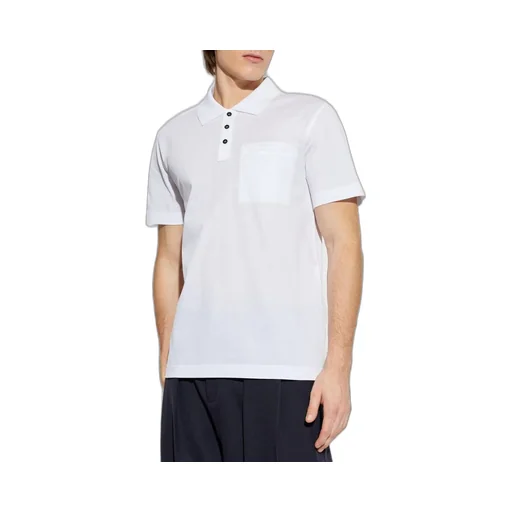 Ferragamo Gancini Embroidered Polo Shirt