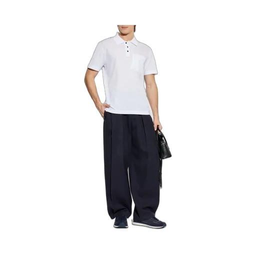 Ferragamo Gancini Embroidered Polo Shirt