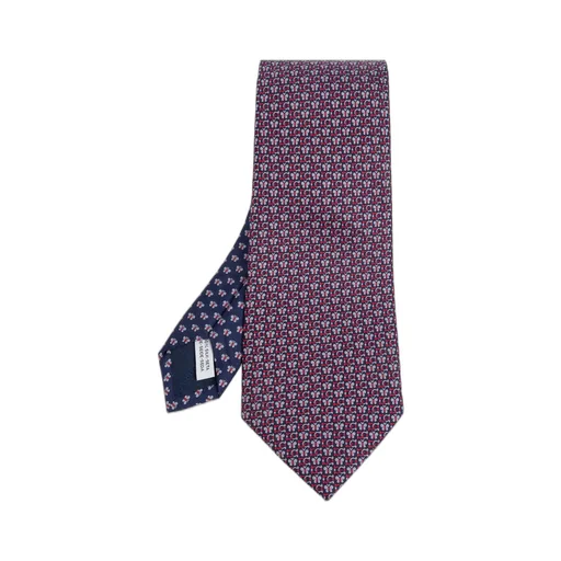 Ferragamo Butterfly Print Tie