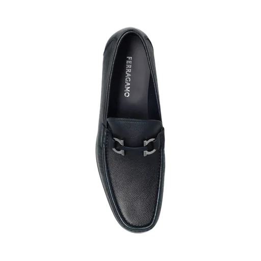 Ferragamo Gancini Slip-On Loafers