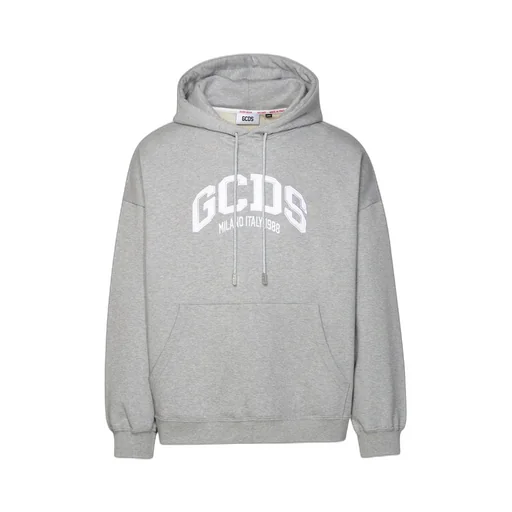 Gcds Flocked Logo Drawstring Hoodie