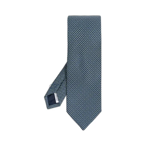 Ferragamo Gancini Regimental Print Tie