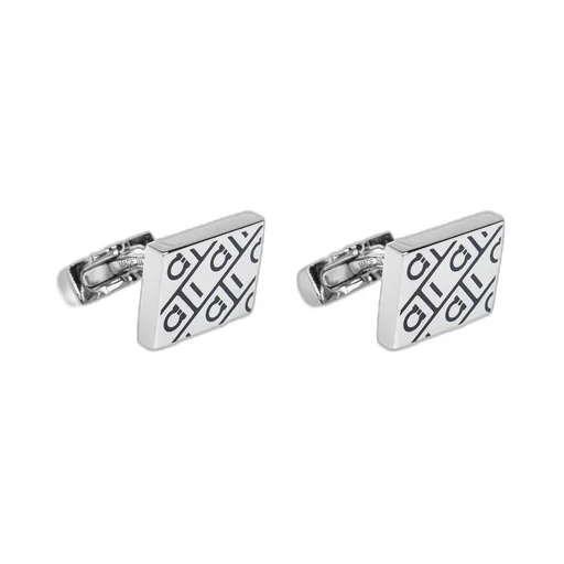 Ferragamo T-Bar Fastened Square Pattern Cufflinks