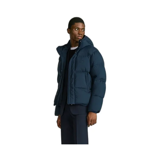 Cd Icon Hooded Quilted Down Jacket