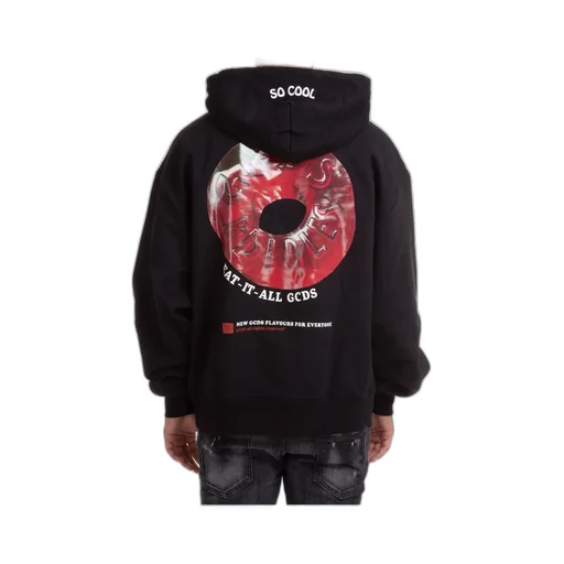 Gcds Donut Printed Drawstring Hoodie