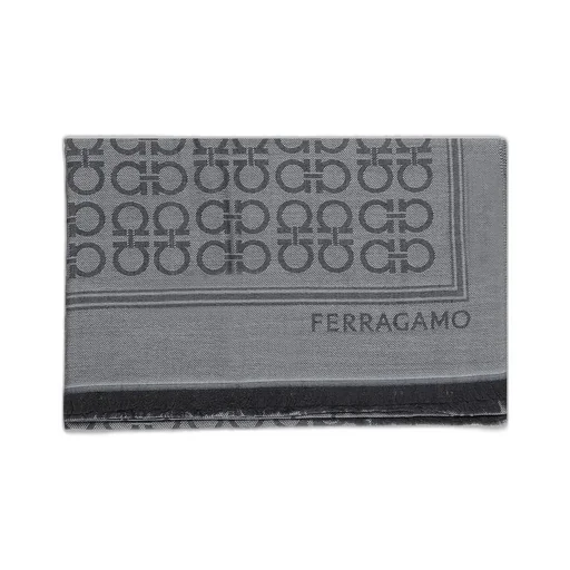 Ferragamo Gancini Fringed Scarf