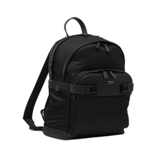 Ferragamo Logo Printed Backpack