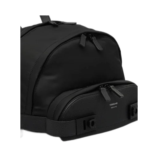 Ferragamo Logo Printed Backpack