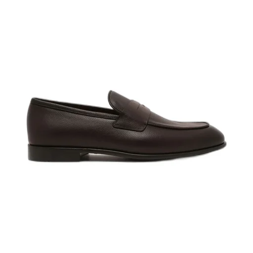 Ferragamo Block Heel Penny Loafers