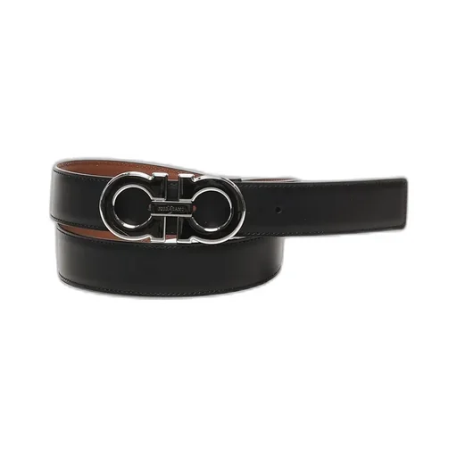 Ferragamo Reversible And Adjustable Gancini Belt