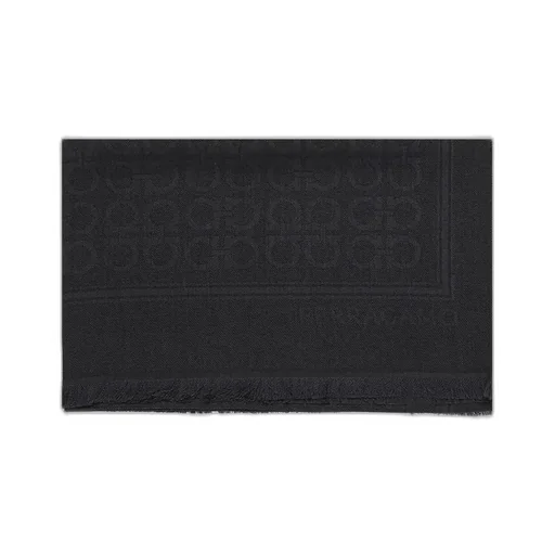 Ferragamo Gancini Fringed Scarf