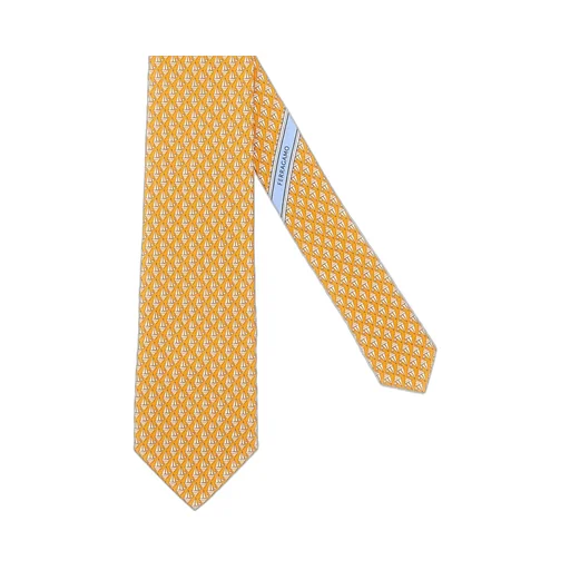 Ferragamo Sailboat Printed Tie