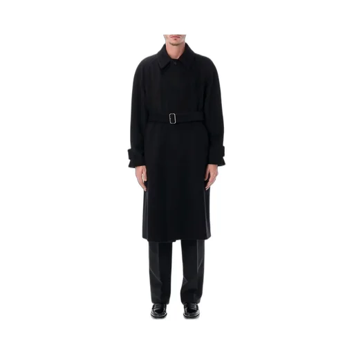 Ferragamo Single-Breasted Long Sleeved Coat