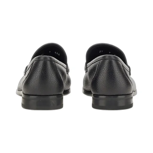Ferragamo Gancini Plauqe Moccasin Loafers