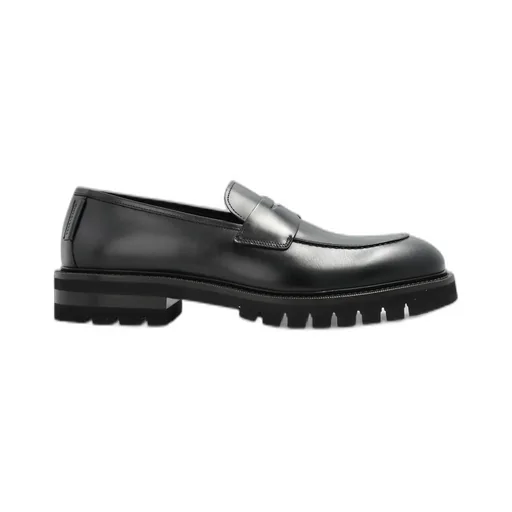 Ferragamo Round Toe Penny Loafers