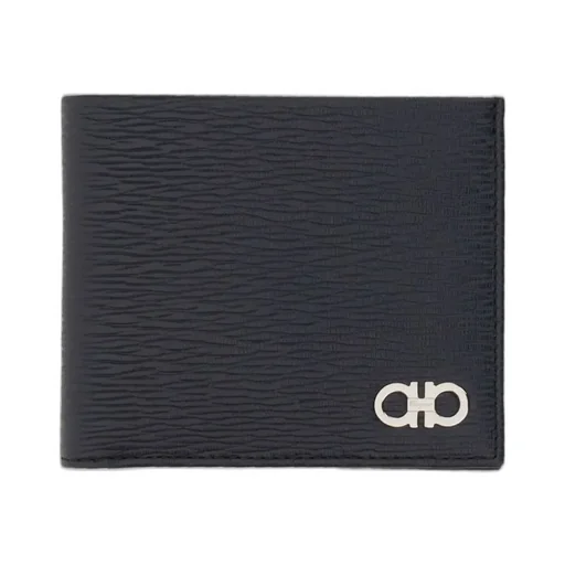 Ferragamo Gancini Plaque Bi-Fold Wallet