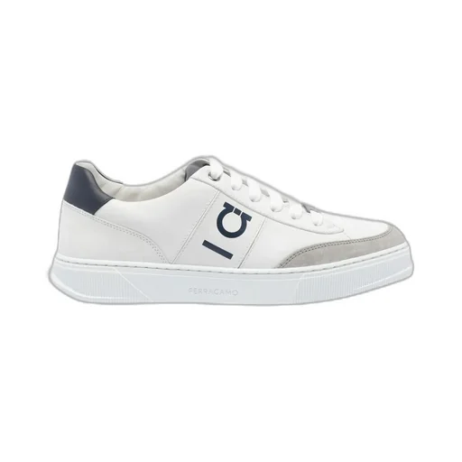 Ferragamo Alaska Round Toe Sneakers