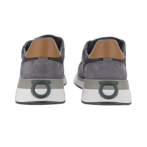 Ferragamo Logo Detailed Low-Top Sneakers