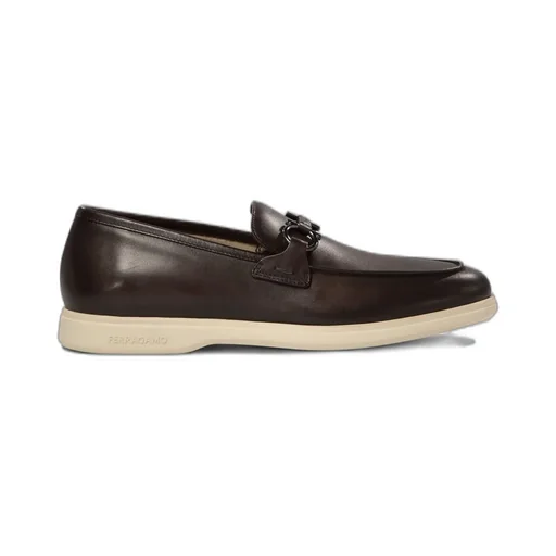 Ferragamo Gancini Slip-On Loafers