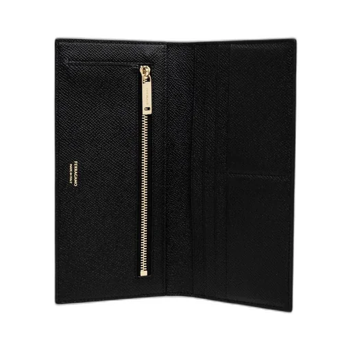 Ferragamo Logo Plaque Bi-Fold Wallet