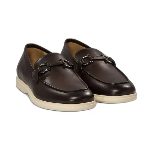 Ferragamo Gancini Slip-On Loafers