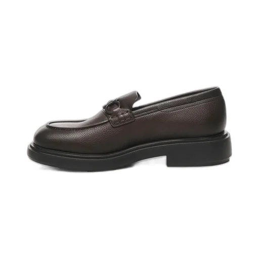 Ferragamo Gancini Plaque Slip-On Loafers