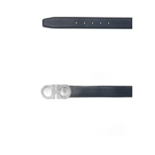 Ferragamo Logo Plaque Reversible Buckle Belt