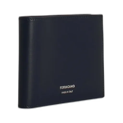 Ferragamo Logo-Printed Bi-Fold Wallet