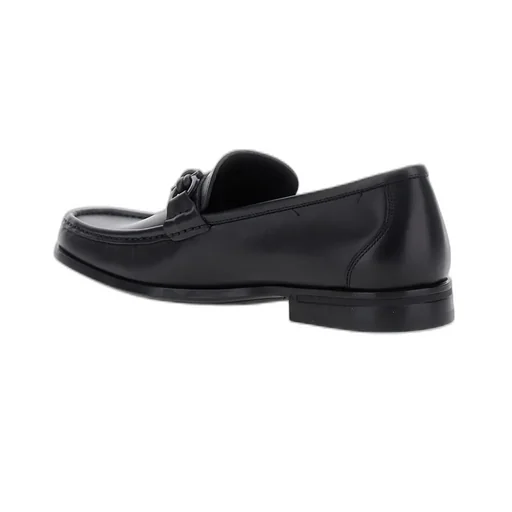 Ferragamo Gancini Buckle Loafers