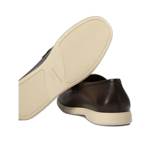 Ferragamo Gancini Slip-On Loafers