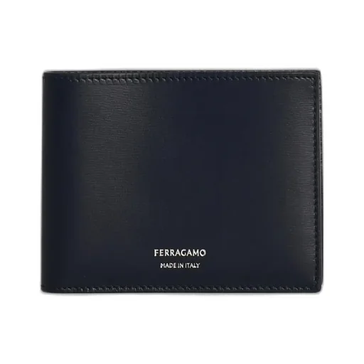 Ferragamo Logo-Printed Bi-Fold Wallet