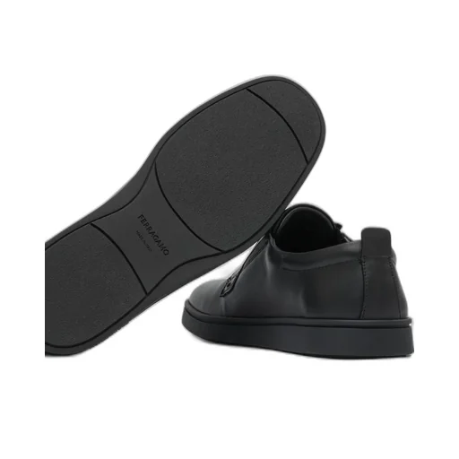 Ferragamo Almond Toe Flat Loafers