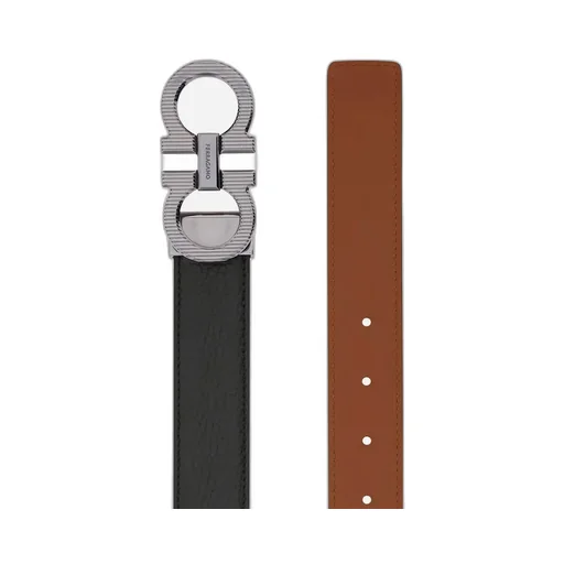 Ferragamo Gancini Reversible And Adjustable Belt