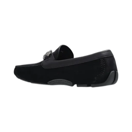 Ferragamo Gancini Ornament Driver Shoes