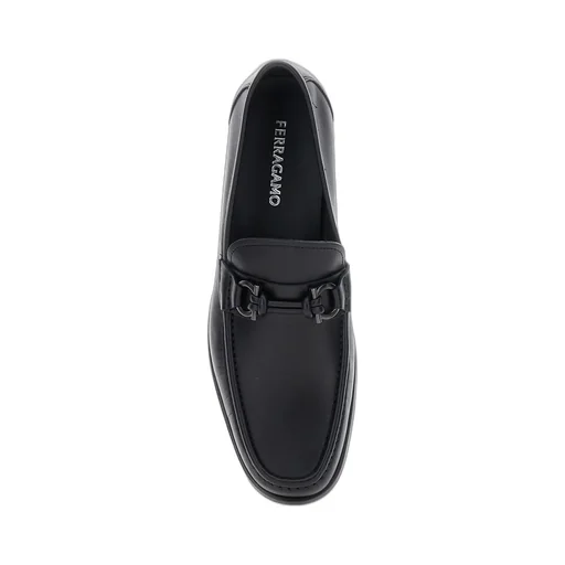 Ferragamo Gancini Buckle Loafers