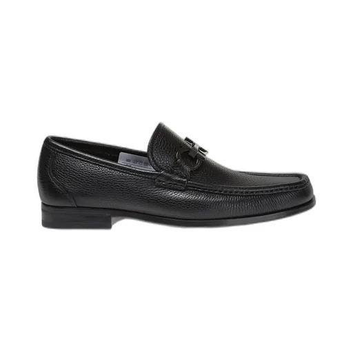 Ferragamo Gancini Ornament Moccasins