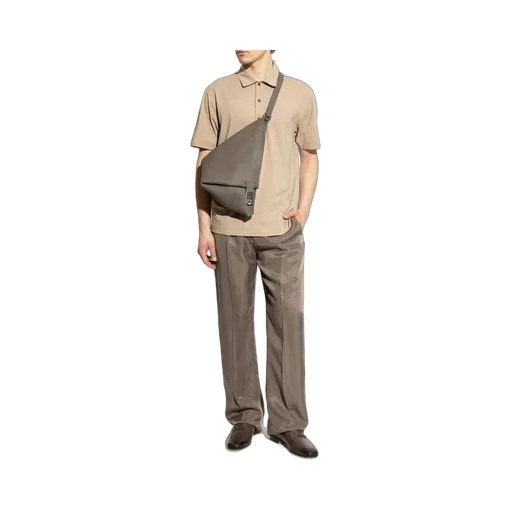 Ferragamo Short-Sleeved Crewneck Polo Shirt