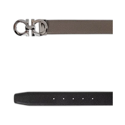 Ferragamo Gancini Buckle Reversible Belt