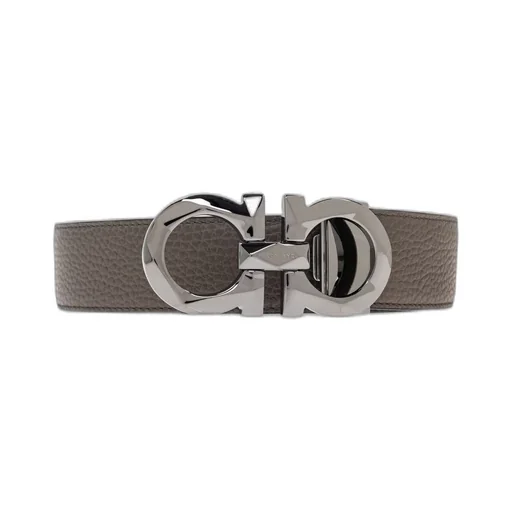 Ferragamo Gancini Buckle Reversible Belt