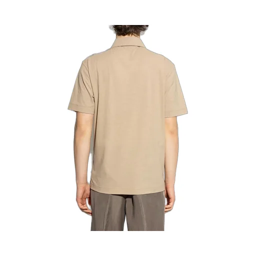 Ferragamo Short-Sleeved Crewneck Polo Shirt