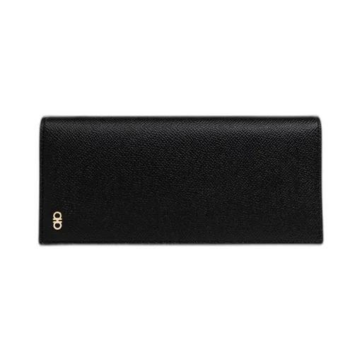 Ferragamo Logo Plaque Bi-Fold Wallet