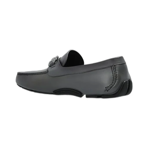 Ferragamo Gancini Ornament Driver Shoes