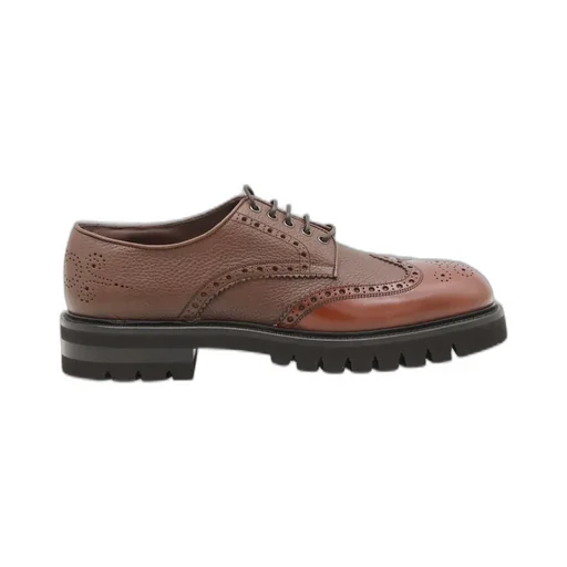 Ferragamo Derby Brogue Shoes