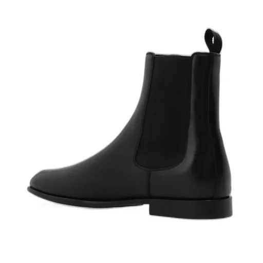 Ferragamo Almond-Toe Chelsea Boots