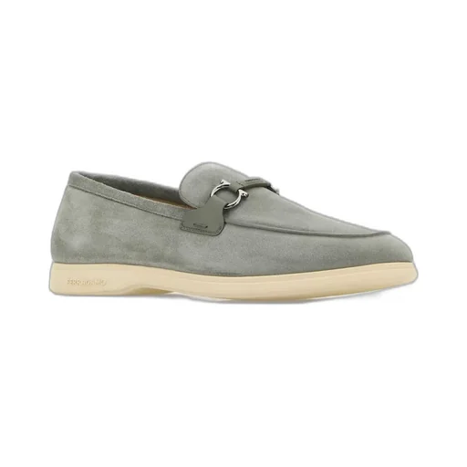 Ferragamo Gancini Slip-On Loafers