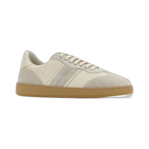 Ferragamo Panelled Low-Top Sneakers