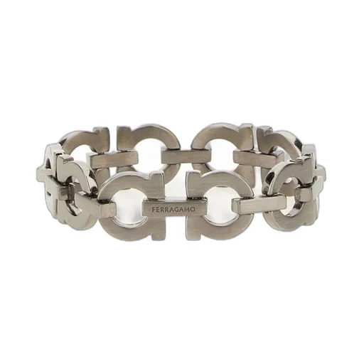Ferragamo Logo Engraved Bracelet