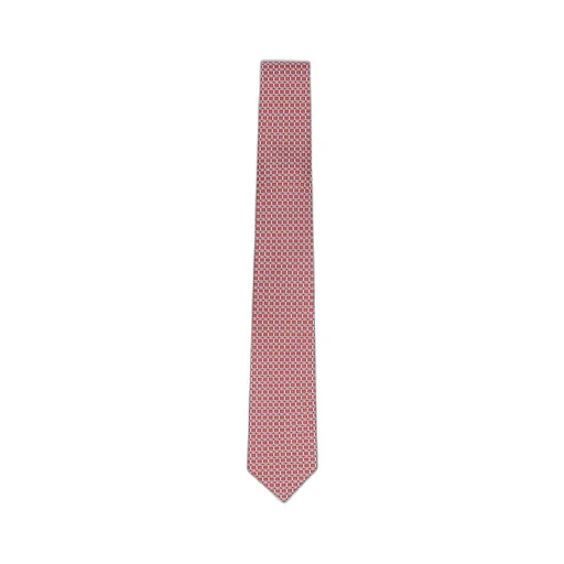 Ferragamo Pattern Jacquard Pointed-Tip Tie